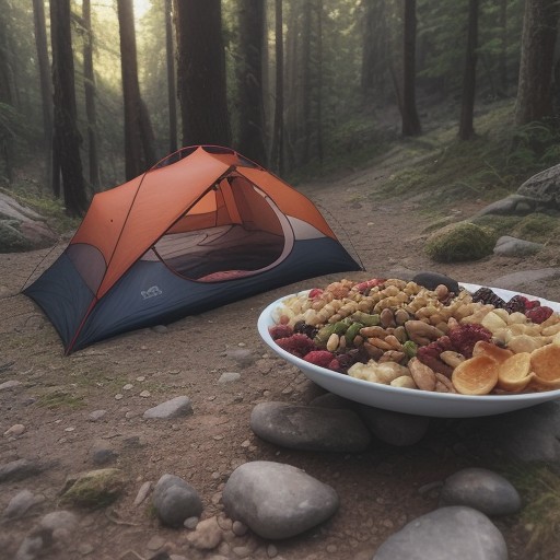 【行動食】登山の途中で食べる | 消化の良いおすすめ食品 をイメージした 登山道、山 の写真