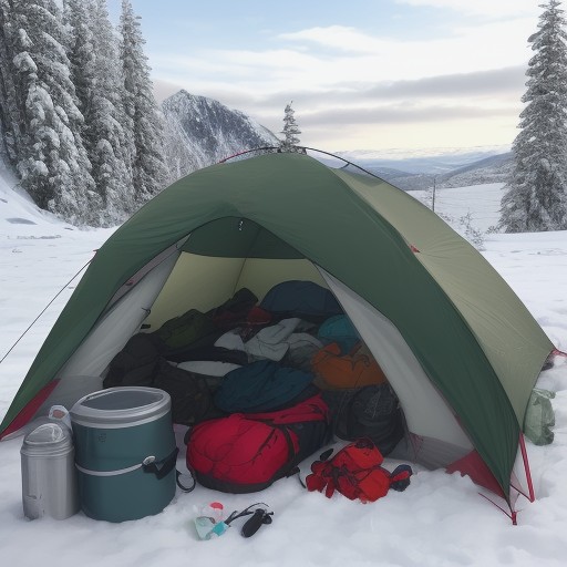 【冬山】装備チェックリスト | 安全に登るための持ち物まとめ をイメージした 冬、雪景色、山、冬、ハイキング、登山道 の写真