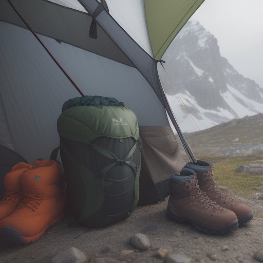 【テント泊登山】荷物を減らす装備リスト | 初心者が揃えたい道具の一覧 をイメージした 山、ハイキング の写真