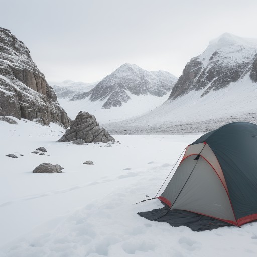【登山】稜線での低温症を防ぐ | 体温維持のための服装と対策 をイメージした 山、稜線 の写真