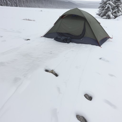 【低体温症】登山のリスクを減らす対策 | 体温を維持する服装と装備 をイメージした 冬、山 の写真