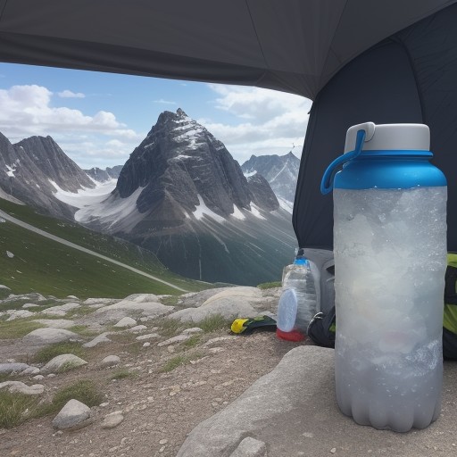 【水分補給】真夏の登山で準備すべき飲み物 | 脱水症状を防ぐ対策方法 をイメージした 夏、山、夏、山 の写真