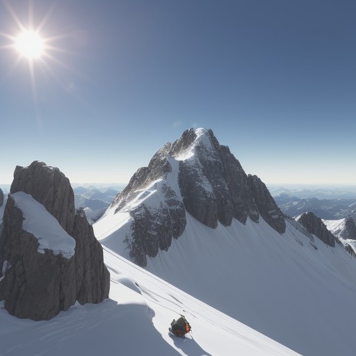 【山頂直下】効率的な登り方のコツ | 体力を温存して登る方法 をイメージした 山 の写真