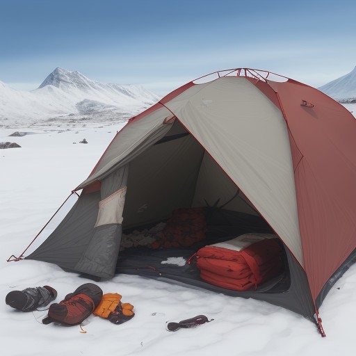 【低体温症】登山のリスクを防ぐ装備 | 持っておきたい対策グッズ をイメージした 秋、山、冬、登山道 の写真