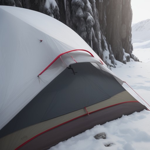 【低体温症】登山の震えが止まった時の危険 | 対処法と判断基準 をイメージした 冬、山 の写真