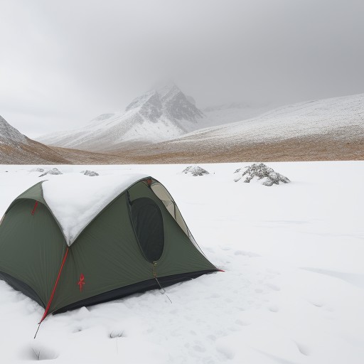 【登山】風速の限界値 | 安全に判断するための目安と基準 をイメージした 雪景色、山 の写真