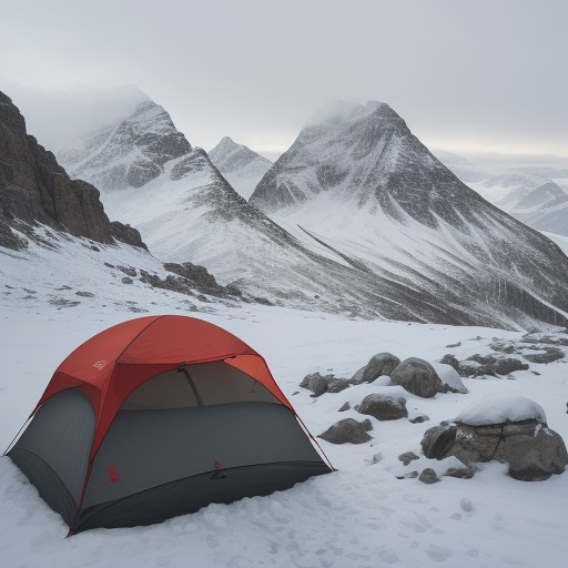 【登山】稜線の視界不良への備え | 安全に歩くためのルート確認と対策 をイメージした 山 の写真