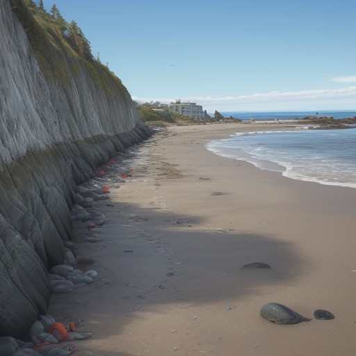 【潮位】海での釣りと安全な高さ | 水位を確認して事故を防ぐ方法 をイメージした自然風景の写真