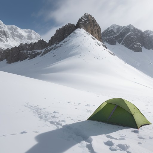 【登山】風速の限界値を判断する基準 | 山行の中止を決める目安 をイメージした 山、稜線 の写真