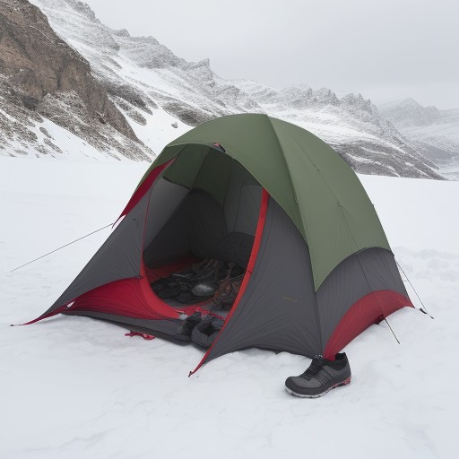 【低体温症】登山の濡れた靴への対処法 | 体温を逃がさない対策と手順 をイメージした 冬、山 の写真