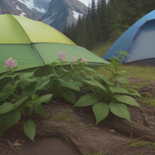 【毒草】山の似ている植物 | 見分け方のポイントと注意点 をイメージした 春、夏、山 の写真