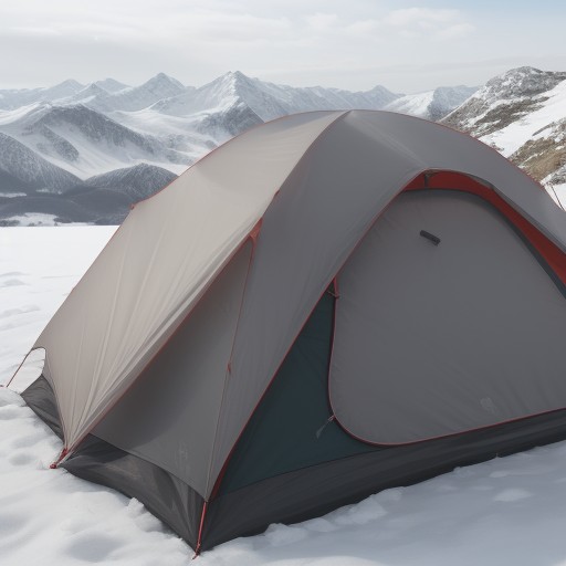 【登山】放射冷却による気温低下 | 山頂での服装と対策について をイメージした 山、冬 の写真