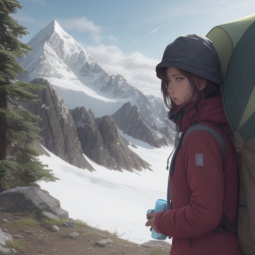 【真夏登山】必要な装備リスト | 山行で準備したい持ち物まとめ をイメージした 夏、山、夏、山、登山道 の写真