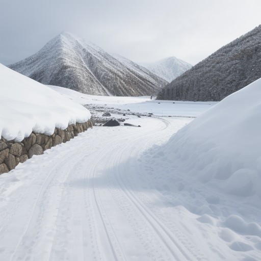 【冬山】霜降りの対策方法 | 雪山の歩き方と装備の選び方 をイメージした 冬、山、雪景色、ハイキング の写真