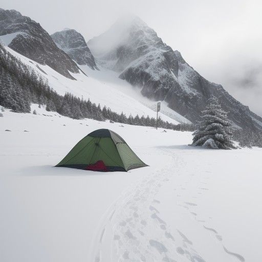 【登山】霧での視界の変化 | 安全に歩くための注意点 をイメージした 山 の写真