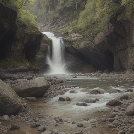 【川遊び】滝壺に潜むリスク | 安全な遊び方と注意点 をイメージした 夏、川 の写真