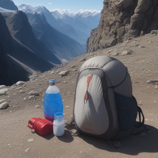 【登山】初心者の水分補給 | 適切なタイミングと量について をイメージした 山 の写真