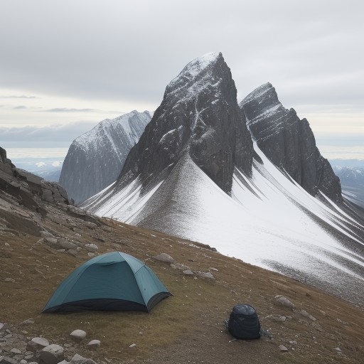 【登山】稜線の歩き方 | 雲量から見る判断基準 をイメージした 夏、山、稜線 の写真