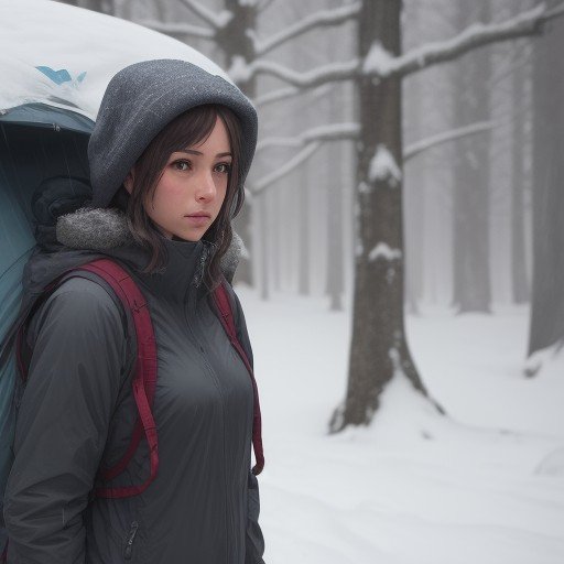 【低体温症】登山の濡れ対策 | 体温を維持する服装と装備の選び方 をイメージした 冬、ハイキング の写真