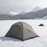 【ウィンタースポーツ】100均で揃える代用装備 | 雪山での活用方法 をイメージした 広角の風景、冬、山、雪景色 の写真