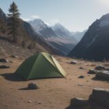 【登山】足首の捻挫を防ぐ方法 | おすすめの装備と歩き方 をイメージした 広角の風景、ハイキング の写真