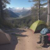【登山靴】初心者のための履き慣らし方 | 足への負担を減らす準備方法 をイメージした 広角の風景、ハイキング の写真