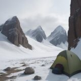 【登山】気圧の変化による体調不良 | 対策と対処法をまとめたガイド をイメージした 広角の風景、山 の写真