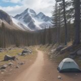 【登山初心者】登山口から山頂までの道 | 特徴と選び方 をイメージした 広角の風景、登山道、登山道 の写真