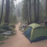 【登山ウエア】買い替えの予算目安 | おすすめの選び方と優先順位 をイメージした 広角の風景、ハイキング の写真