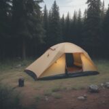【バーナー】煤の落とし方 | キャンプ道具の手入れ方法 をイメージした 広角の風景 の写真
