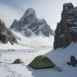【登山用ギア】故障の原因と対策 | 長く使うためのメンテナンス方法 をイメージした 広角の風景、山 の写真