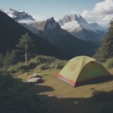 【毒草】山で触れたときの対処法 | 正しい洗い方と注意点 をイメージした 広角の風景、山 の写真