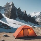 【登山】気象の変化によるリスク | 安全な撤退判断の目安 をイメージした 広角の風景、山 の写真