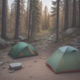 【登山道具】パッキングのコツ | 荷物を軽くまとめる方法 をイメージした 広角の風景、ハイキング の写真