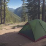 【登山】疲労を減らすストレッチ | 山歩きの前後に取り入れたい習慣 をイメージした 広角の風景、ハイキング の写真
