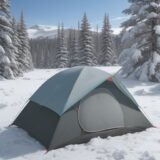 【低体温症】登山の濡れを防ぐ服装 | 体温を維持する対策法 をイメージした 広角の風景、ハイキング の写真