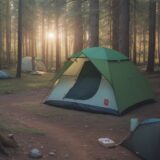 【キャンプ】救急処置の資格 | 持っておきたいスキルと選び方 をイメージした 広角の風景 の写真