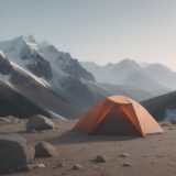 【登山】疲労による体調の変化 | 正しい見分け方と対処法 をイメージした 広角の風景、山 の写真
