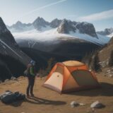 【遭難対策】初心者が準備すべき道具 | 山での歩き方と注意点 をイメージした 広角の風景、山、ハイキング の写真
