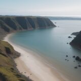 【潮の流れ】海での影響が出る範囲 | 釣果が変わるポイントの選び方 をイメージした 広角の風景 の写真