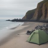 【潮の流れ】海の色で判断する | 危険な場所の見分け方 をイメージした 広角の風景 の写真