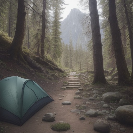 【登山ザック】内部の汚れを落とす洗い方 | 正しい手順と注意点 をイメージした 広角の風景、ハイキング の写真