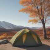 【登山ウェア】秋の服装選び | 山での体温調節と重ね着のコツ をイメージした 広角の風景、ハイキング、秋 の写真