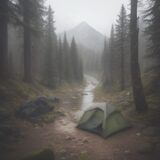 【登山ウェア】透湿防水のおすすめ | 雨の日も快適な装備選び をイメージした 広角の風景、ハイキング の写真