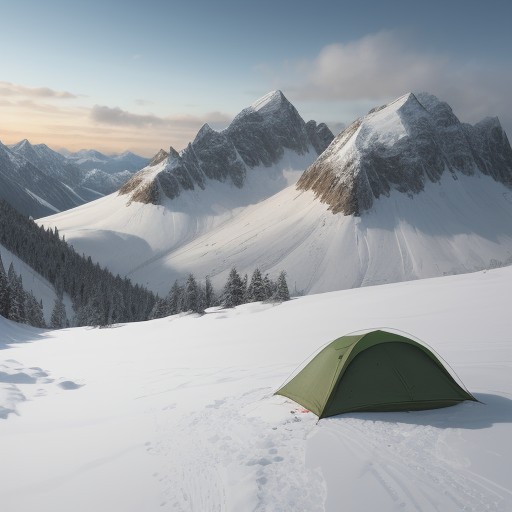【登山】稜線で起きる結露の原因 | 対処法と対策グッズ をイメージした 広角の風景、山、稜線 の写真