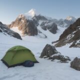 【登山】初心者の体力測定基準 | 山登りに向けた準備と目安 をイメージした 広角の風景、山 の写真
