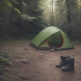 【アウトドアシューズ】泥落としに使う道具 | おすすめの選び方と使い方 をイメージした 広角の風景 の写真