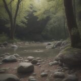 【生き物観察セット】子供と行く川遊び | 道具選びと使い方のコツ をイメージした 広角の風景、川 の写真
