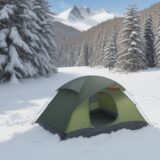 【ブヨ対策】パウダーの効果 | 山歩きで使う方法と注意点 をイメージした 広角の風景、ハイキング の写真