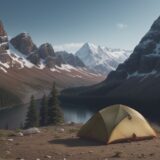【登山ウェア】ラベルの見方 | 正しい素材の確認方法 をイメージした 広角の風景、ハイキング の写真